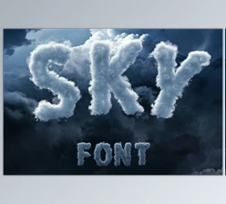Download Sky Cloud Font CreativeMarket-717251 (PNG, PSD, PDF)