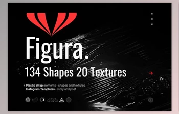 Download Abstract Shapes and Texures (PNG, JPG, PSD, AI, ABR, CSH)