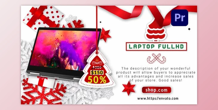 Download Merry Christmas Sale | Mogrt 47 (Videohive 33966289)