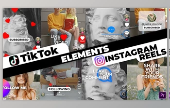 Download TikTok&Instagram Elements (<span class='badge badge-warning'>Videohive</span> 33947997) - PR <span class='badge badge-warning'>Project</span>