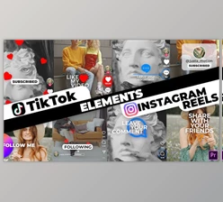 Download TikTok&Instagram Elements (Videohive 33947997) - PR Project