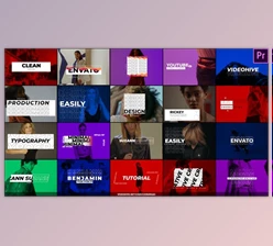 Download Minimal Typography For Premiere Pro (Videohive 33852442) - PR Project