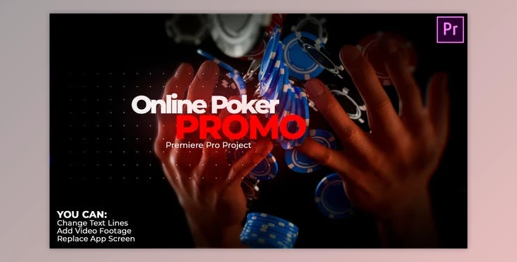 Download Online Poker App Promo & Poker Intro Premiere Pro (Videohive 33975402)