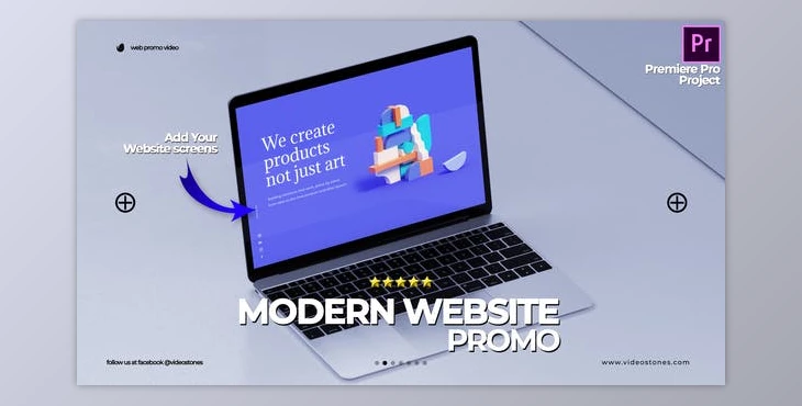 Download Modern Website Promo Premiere Pro (Videohive 33961741)