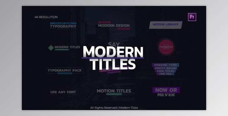 Download Modern Titles (Videohive 30180891)