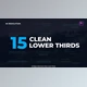 Download Clean Lower Thirds (Videohive 29953354)