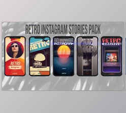 Download Retro Instagram Stories Pack (Videohive 27096332) - AE Project