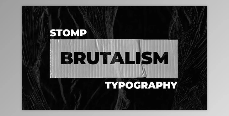 Download Brutalism Stomp Typography (Videohive 31426234) - AE Project