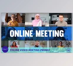 Download Online Video Meeting Promo (Videohive 33097577) - AE Project
