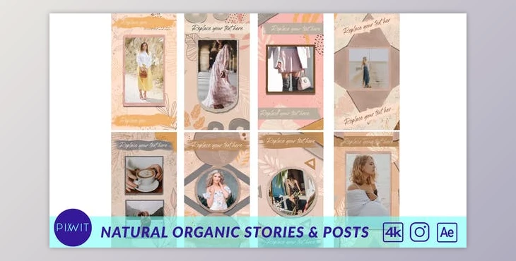 Download Natural Organic Stories & Posts (Videohive 31020193) - AE Project