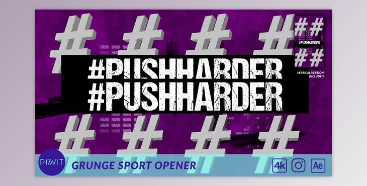 Download Grunge Sport Opener (Videohive 31344887) - AE Project
