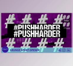 Download Grunge Sport Opener (Videohive 31344887) - AE Project