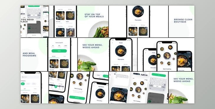 Download Food App Promo (Videohive 34025785) - AE Project