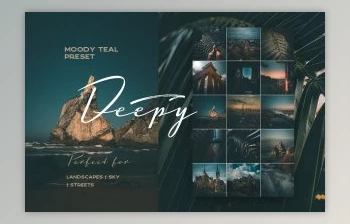 Download Deepy Moody Teal Lightroom <span class='badge badge-warning'>preset</span>