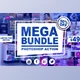 Download Mega Bundle Photoshop Action CreativeMarket