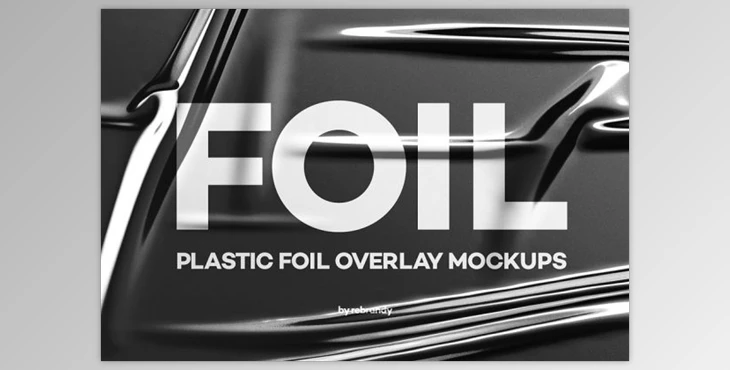 Download Plastic Foil Overlay Mockups CreativeMarket 4944216