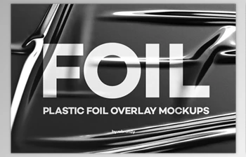 Download Plastic Foil Overlay <span class='badge badge-warning'>Mockups</span> CreativeMarket 4944216