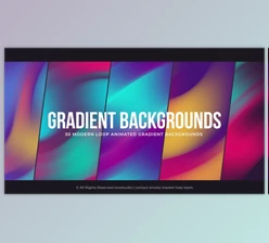 Download Gradient Backgrounds (Videohive 34028250) - AE Project