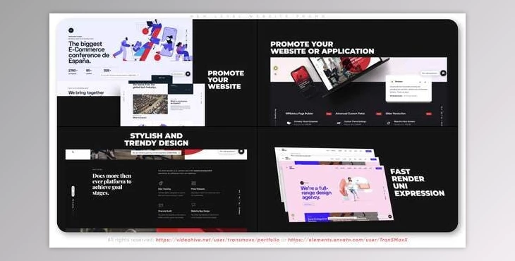 Download New Level Website Promo (Videohive 33994481) - AE Project