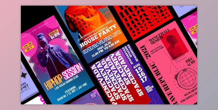 Download Audio Music Visualizer Stories (Videohive 34016008) - AE Project