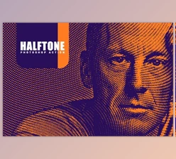 Download Halftone Photoshop Action CreativeMarket 720053