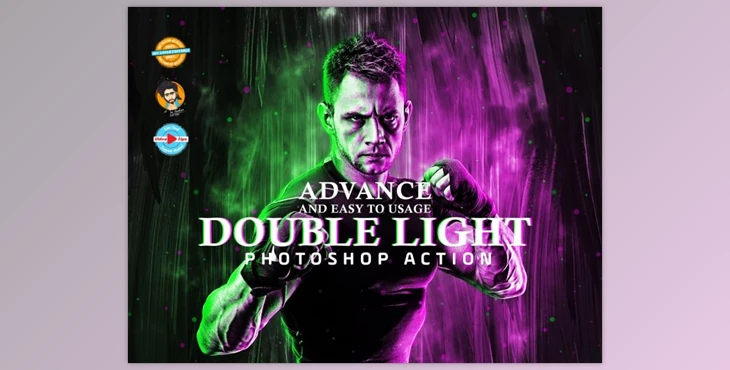 Download Double Light Photoshop Action – CreativeMarket  6418575 (PAT, ATN)