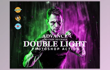 Download Double Light Photoshop Action – CreativeMarket  6418575 (<span class='badge badge-warning'>PAT</span>, ATN)