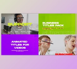 Download Business Titles and Lower Thirds Pack (Videohive 33358961) - AE Project