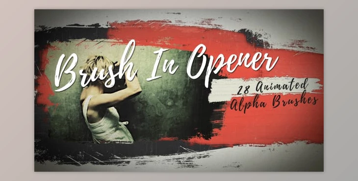 Download Brush In Opener (Videohive 18627110) - AE Project