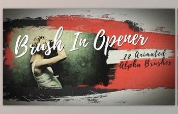 Download Brush In <span class='badge badge-warning'>Opener</span> (Videohive 18627110) - AE Project