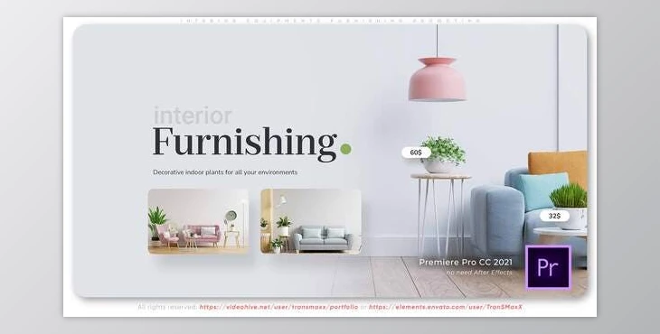 Download Interior Equipments. Furnishing Promoting (Videohive 33869520)