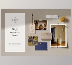 Download Wall Moodboard Scene Creator - CreativeMarket 4335436