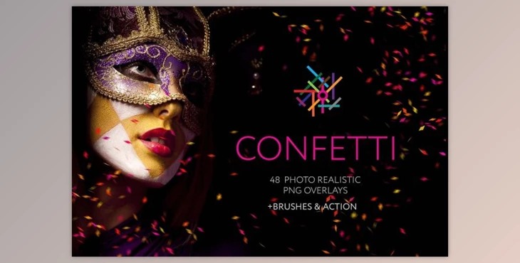 Download 48+ Confetti Photo Overlays