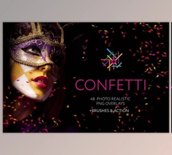 Download 48+ Confetti Photo Overlays
