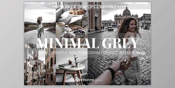 Download Minimal Grey Lightroom Mobile Preset