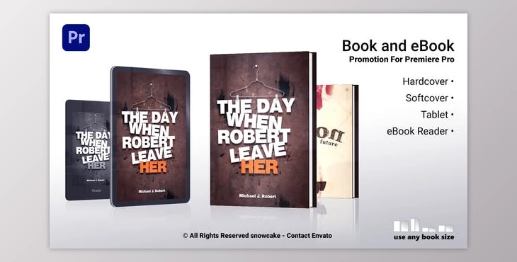 Download Book and eBook Promotion For Premiere Pro (Videohive 33840067)