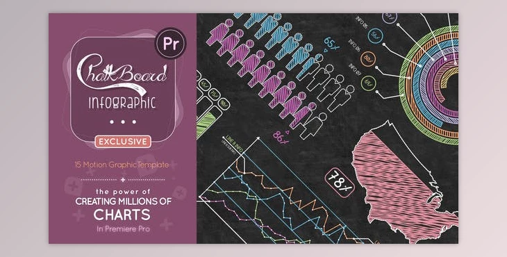 Download Chalkboard Infographics Premiere Pro (Videohive 33801400)