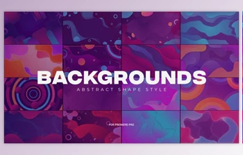 Download Abstract <span class='badge badge-warning'>Shapes</span> Backgrounds (Videohive 33755863)