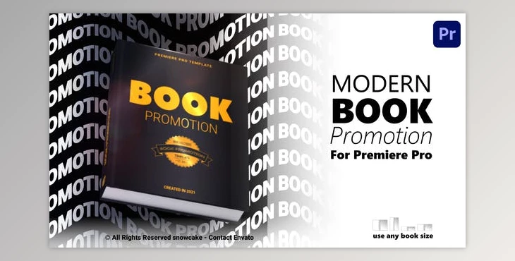 Download Modern Book Promotion For Premiere Pro (Videohive 33746622)