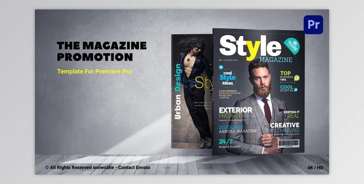 Download The Magazine Promotion For Premiere Pro (Videohive 33696302) - PR Project