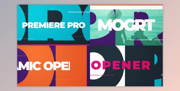 Download Dynamic Openers - Premiere Pro (Videohive 33490667) - PR Project