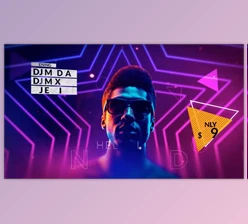 Download Neon Party Promo - Premiere Pro (Videohive 33446172) - PR Project