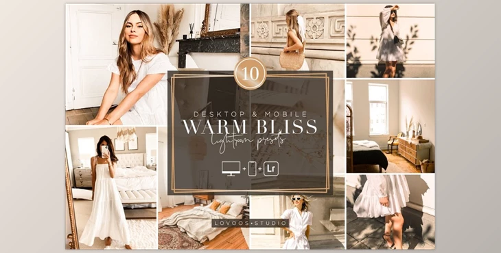 Download WARM BLISS – Lightroom Presets CreativeMarket-5954731 (XMP, DNG, LRTEMPLATE)