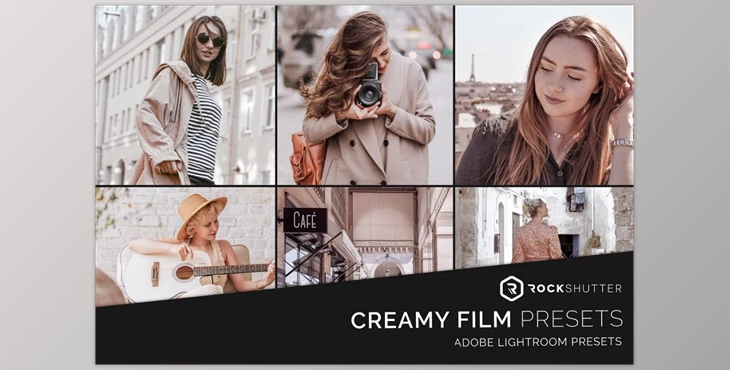 Download CREAMY FILM Mobile & Desktop Presets CreativeMarket-5938710 (XMP)