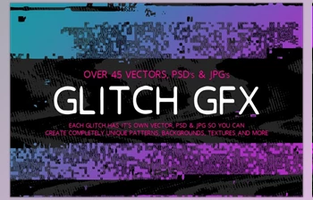 Download Glitch GFX CreativeMarket-1590944 (AI, JPG, PSD)