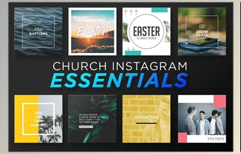Download Church Instagram <span class='badge badge-warning'>Essentials</span> CreativeMarket-2340410 (PSD)