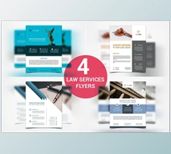 Download 4 Law Firm and Legal Services Flyer CreativeMarket-2339854 (PNG)