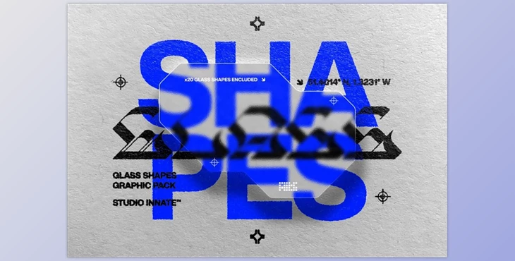 Download Glass Shapes CreativeMarket-5932145 (JPG, PSD)