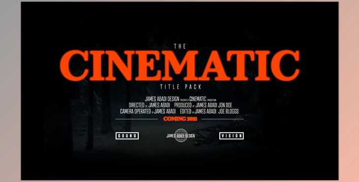Download The Cinematic Title Pack Bundle - James Abadi Design – Pro (PNG)