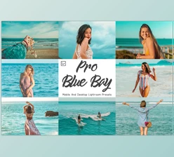 Download 10 ProBlue Bay Mobile & Lightroom CreativeMarket-5955233 (LRTEMPLATE, DNG, XMP)